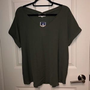 NWT Pink Rose Chiffon Blouse